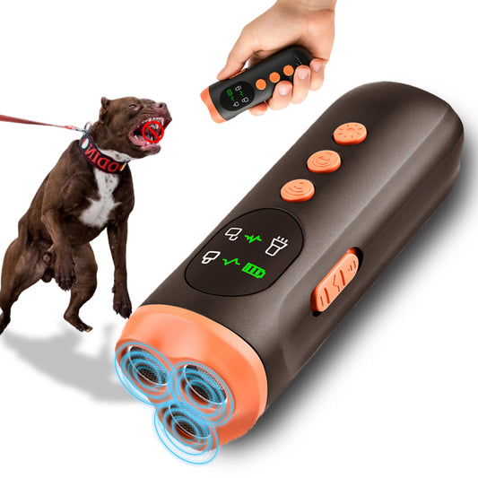 Tsarasi Stop Dog Barking with Ultrasonic Deterrent Safe, Humane, Rechargeable Bark Control Device for Indoor & Outdoor Behavior Correction, Compact & Easy to Use