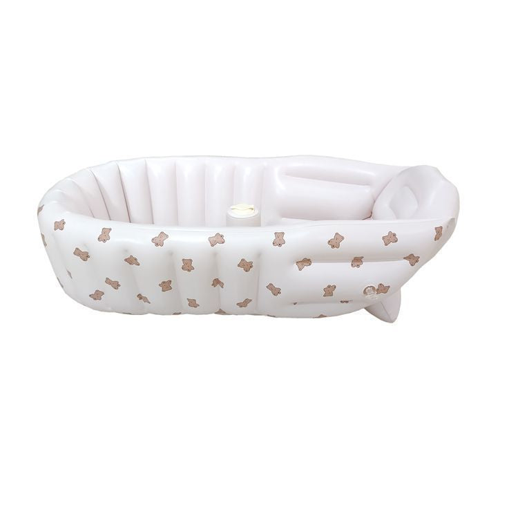 Comfortable Inflatable Baby Tub – Foldable, for Sitting and Lying