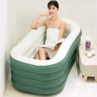 Inflatable Folding Bathtub for Adults – Relaxing, Spacious, and Easy to Store