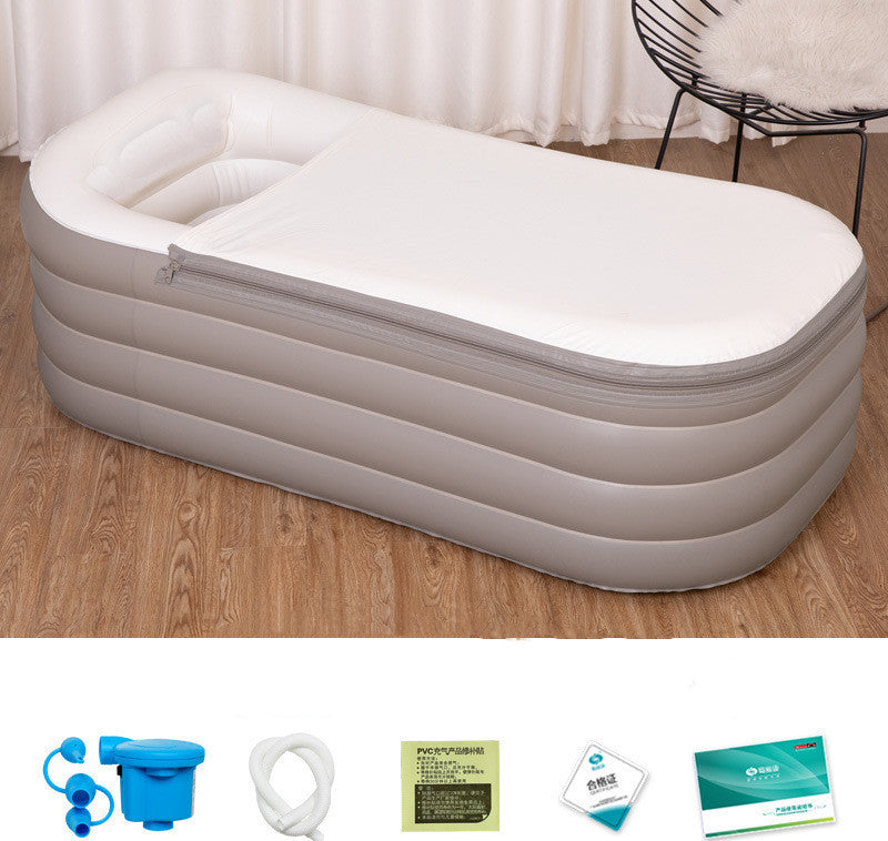 Inflatable Folding Bathtub for Adults – Relaxing, Spacious, and Easy to Store