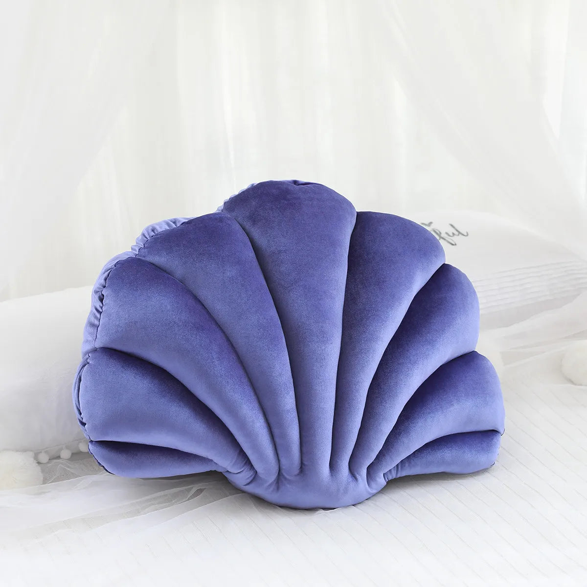 Fairy Home Luxury Decor Shell Pillow princess's Fantastic Velvet Pillow Sea Shell Home Decor Bed Sofa Cushion Decoration Gift