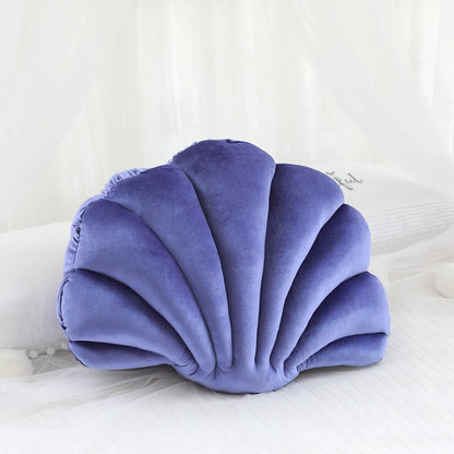 Fairy Home Luxury Decor Shell Pillow princess's Fantastic Velvet Pillow Sea Shell Home Decor Bed Sofa Cushion Decoration Gift