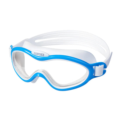 Kids Swim Goggles Anti Fog Waterproof Children Teenagers Big Frame Swimming Eyewear Boy Girl One-piece Swim Glasses