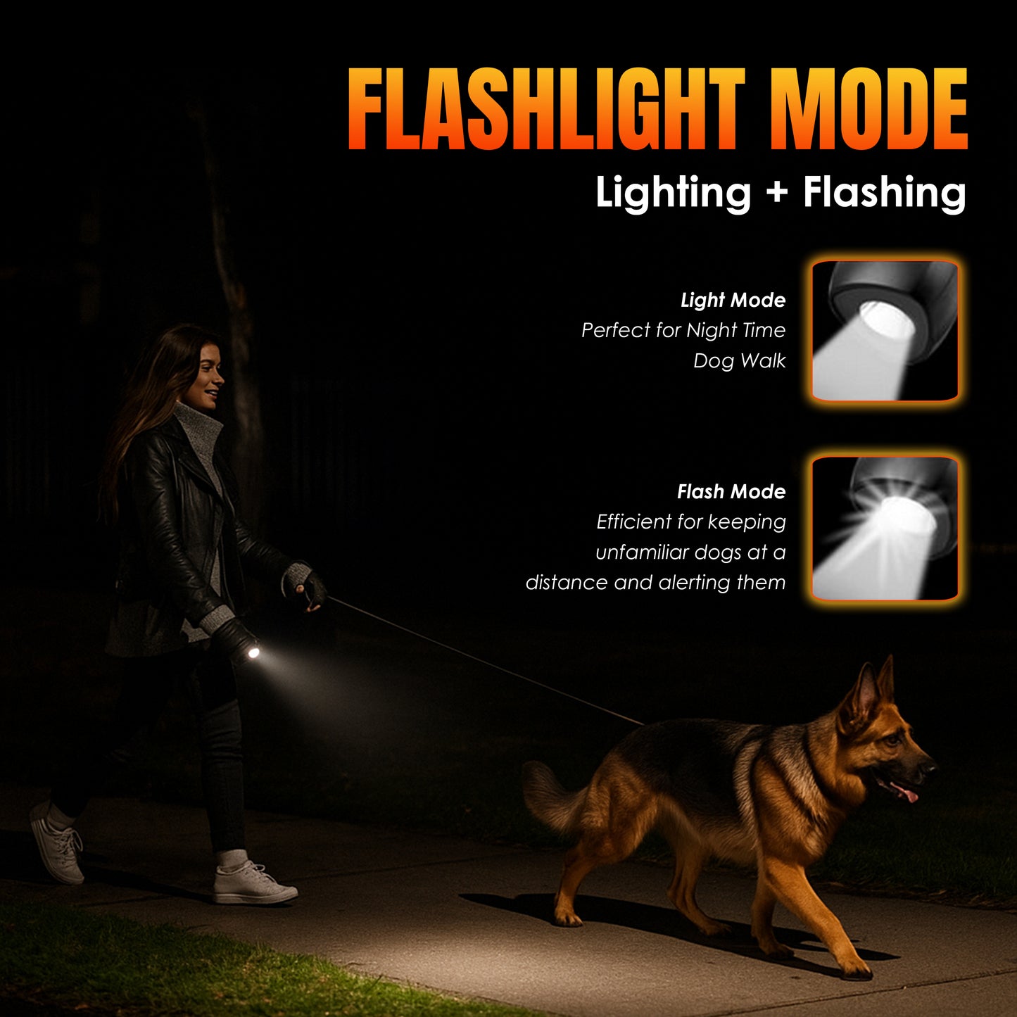 Tsarasi Stop Dog Barking with Ultrasonic Deterrent Safe, Humane, Rechargeable Bark Control Device for Indoor & Outdoor Behavior Correction, Compact & Easy to Use