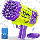 40-hole Space Light Bubble Machine MINI Version Gatling Electric Bubble Blowing Handheld Children's Toys