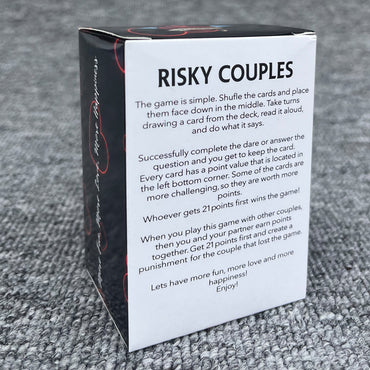 Foreign Trade Best-selling English Version Couple Dialogue Game Card Charmky Couples Monster Couple Card Toy