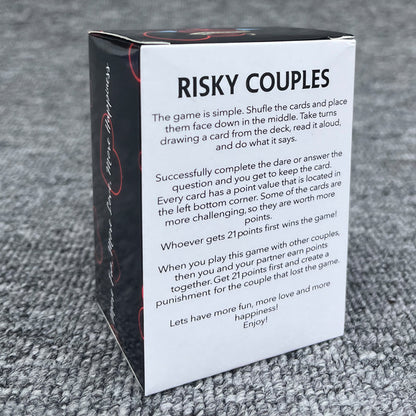 Foreign Trade Best-selling English Version Couple Dialogue Game Card Charmky Couples Monster Couple Card Toy
