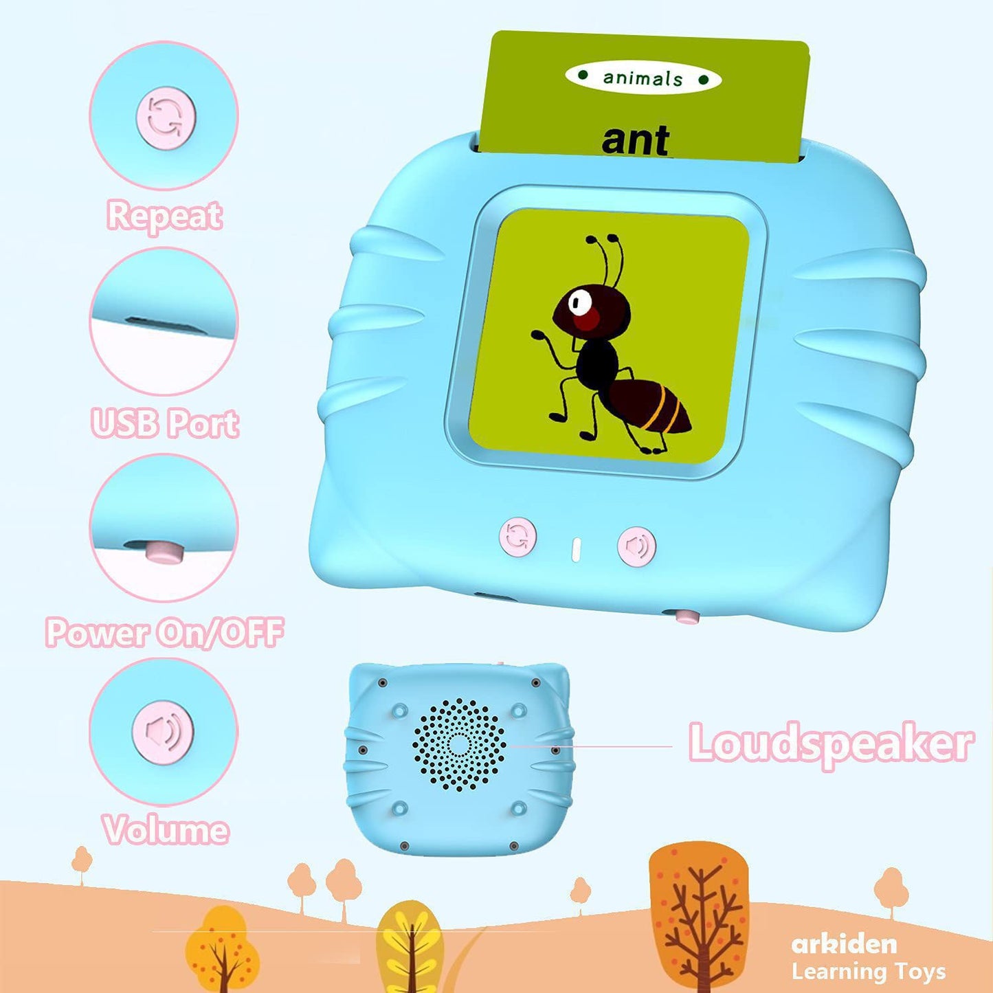 Children&#039;s Enlightenment Early Education Smart Card Learning Machine