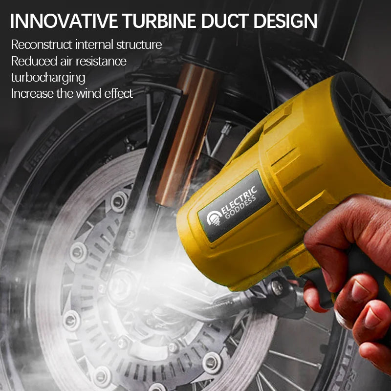 For Dewalt 20v Battery Brushless Turbo Blower Air Gun Cordless Blower Battery Set Dust Blowing Tool Clean Computer Clean Car