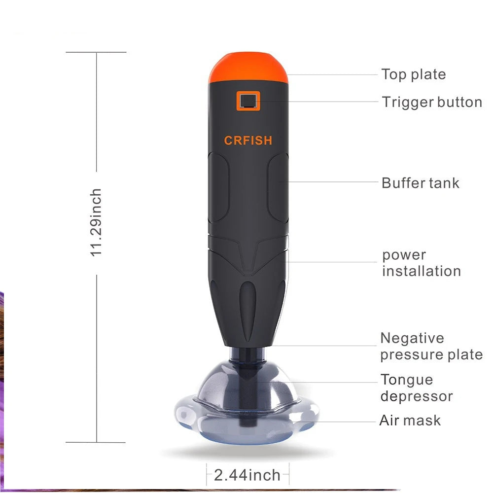 First Aid Anti Choking Rescue Device Automatic for Adults Kids Home Choking Device Emergency Sucker CPR Machine Anti-choking