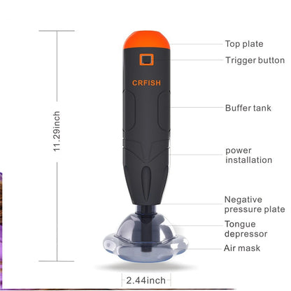 First Aid Anti Choking Rescue Device Automatic for Adults Kids Home Choking Device Emergency Sucker CPR Machine Anti-choking
