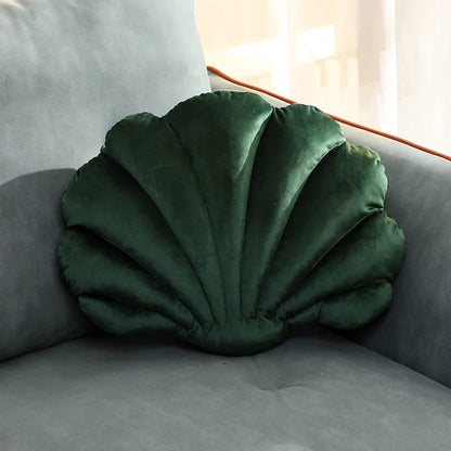 Dutch Velvet Shell Cushion Light Luxury INS Solid Color Pillow for Home Sofa with Skin-friendly and Waist-supporting Design