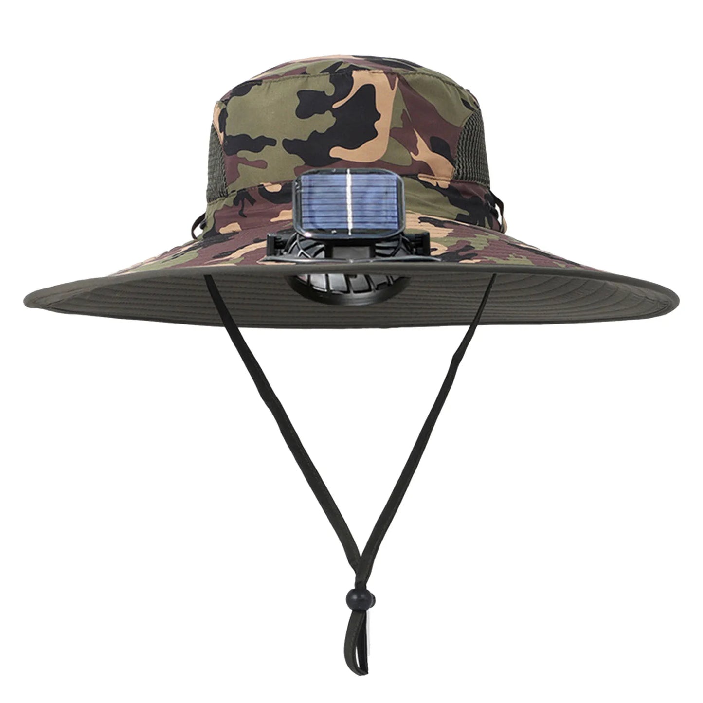 Outdoor Wide Brim Sun Hat With Solar Fan Wide Brim Solar Fan Outdoor Fishing Hat Solar Usb Charging Solar Powered Fan Hat Sport