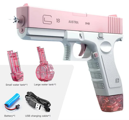 M416 Water Gun Fully Automatic Shooting Toy Summer M416 Water Gun Battle Beach Outdoor Entertainment Children's and Adult Toys
