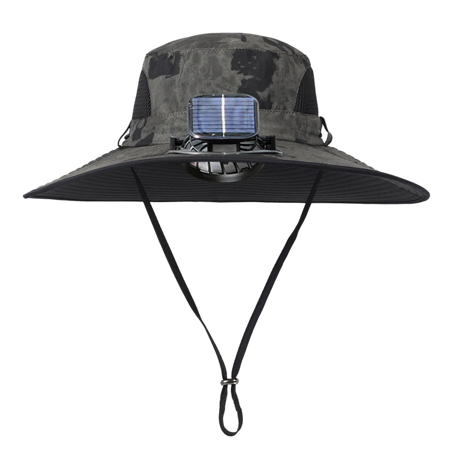 Outdoor Wide Brim Sun Hat With Solar Fan Wide Brim Solar Fan Outdoor Fishing Hat Solar Usb Charging Solar Powered Fan Hat Sport