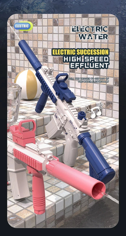 M416 Water Gun Fully Automatic Shooting Toy Summer M416 Water Gun Battle Beach Outdoor Entertainment Children's and Adult Toys