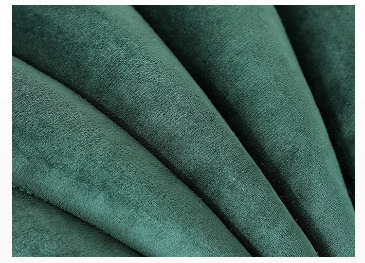 Dutch Velvet Shell Cushion Light Luxury INS Solid Color Pillow for Home Sofa with Skin-friendly and Waist-supporting Design