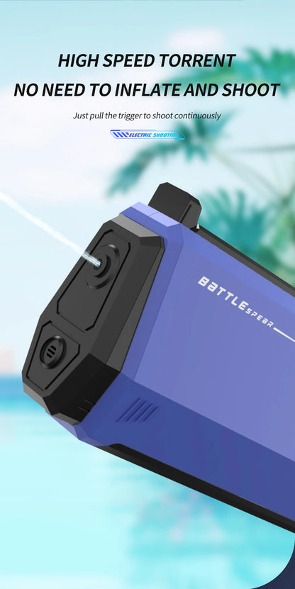 Automatic Water High Pressure Electric Water Gun Toys for Kids Summer Outdoor Pool Fight Games Children Water Toys Gift