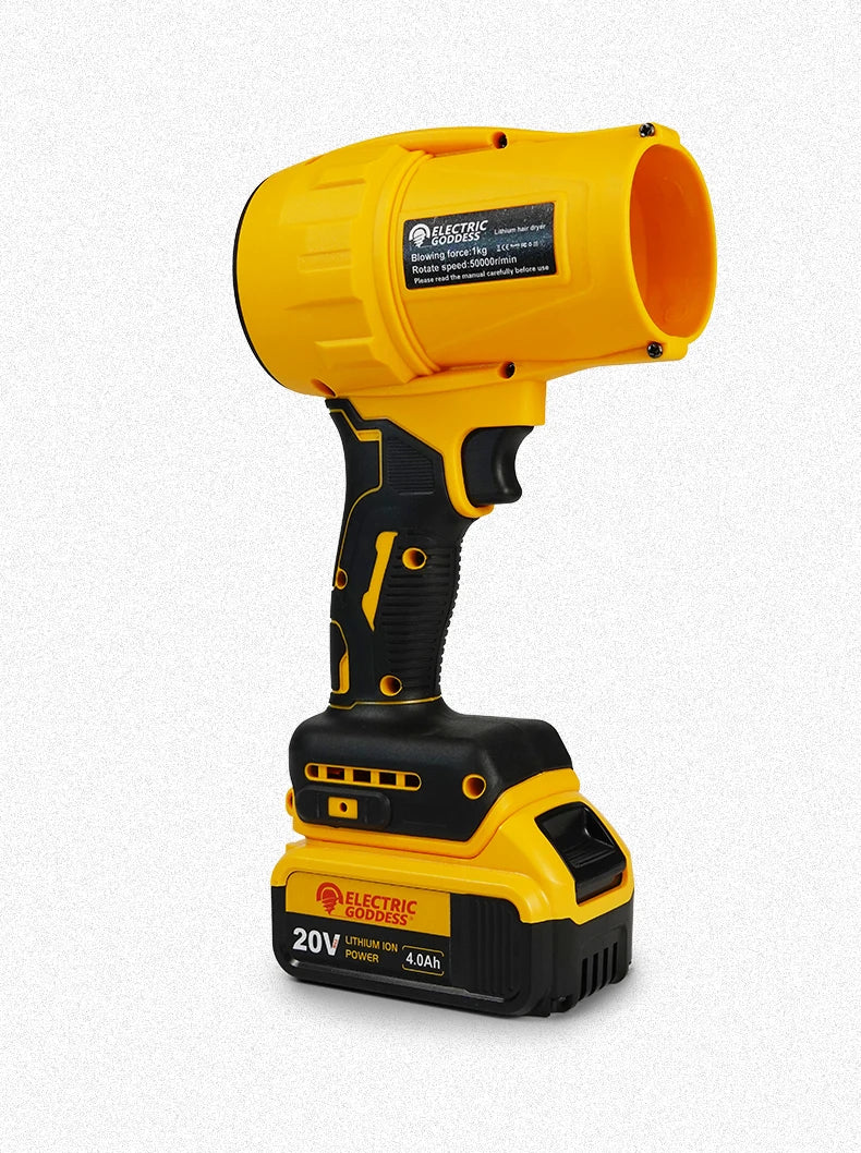 For Dewalt 20v Battery Brushless Turbo Blower Air Gun Cordless Blower Battery Set Dust Blowing Tool Clean Computer Clean Car
