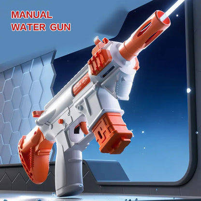 M416 Water Gun Fully Automatic Shooting Toy Summer M416 Water Gun Battle Beach Outdoor Entertainment Children's and Adult Toys
