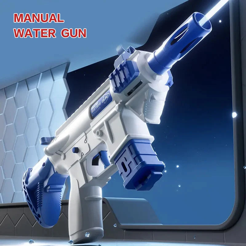 M416 Water Gun Fully Automatic Shooting Toy Summer M416 Water Gun Battle Beach Outdoor Entertainment Children's and Adult Toys