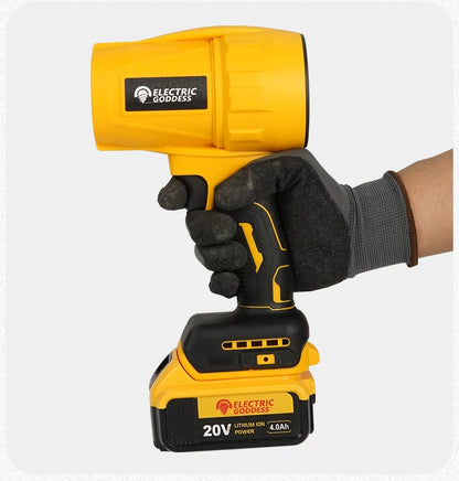 For Dewalt 20v Battery Brushless Turbo Blower Air Gun Cordless Blower Battery Set Dust Blowing Tool Clean Computer Clean Car