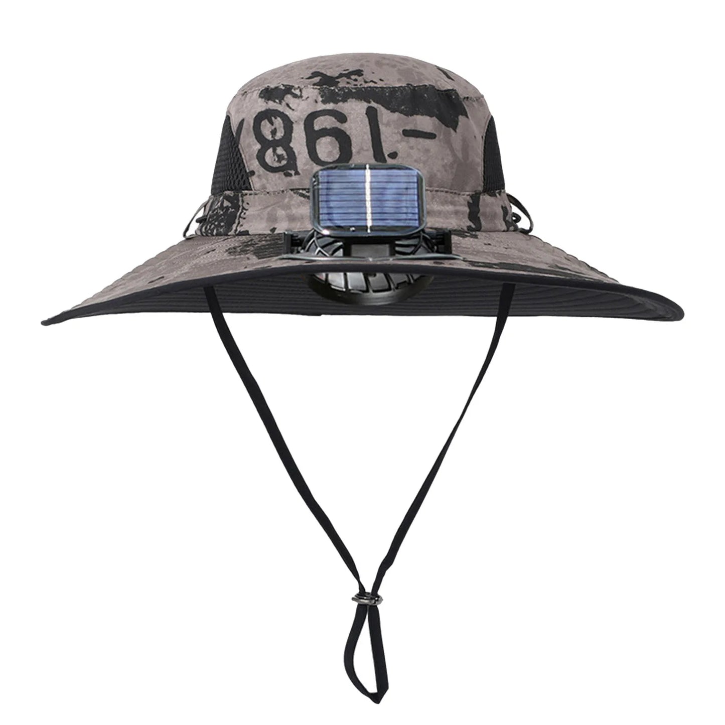 Outdoor Wide Brim Sun Hat With Solar Fan Wide Brim Solar Fan Outdoor Fishing Hat Solar Usb Charging Solar Powered Fan Hat Sport