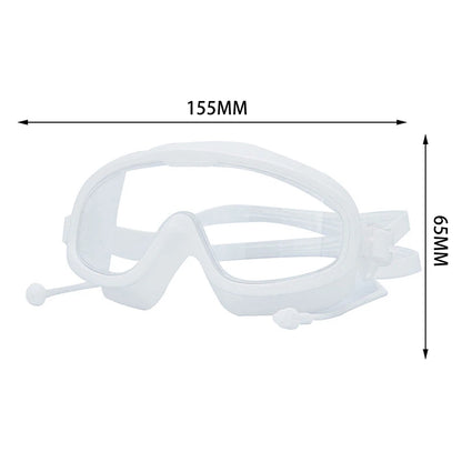 Anti-fog Waterproof Swimming Goggles Quality HD Swimming Equipment Large Frame Swimming Goggles Adult Children Swimming Goggles