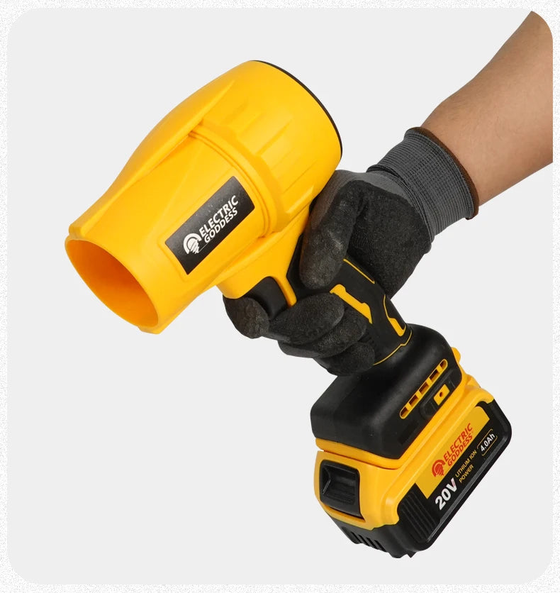 For Dewalt 20v Battery Brushless Turbo Blower Air Gun Cordless Blower Battery Set Dust Blowing Tool Clean Computer Clean Car