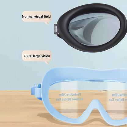 Anti-fog Waterproof Swimming Goggles Quality HD Swimming Equipment Large Frame Swimming Goggles Adult Children Swimming Goggles