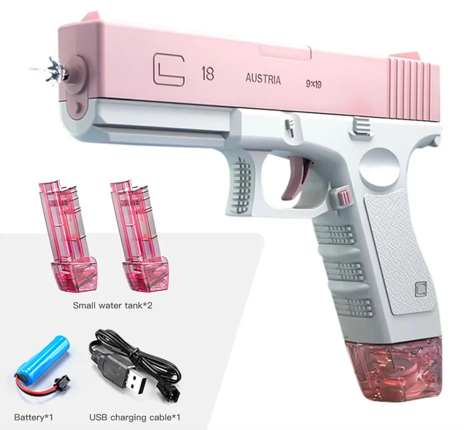 M416 Water Gun Fully Automatic Shooting Toy Summer M416 Water Gun Battle Beach Outdoor Entertainment Children's and Adult Toys