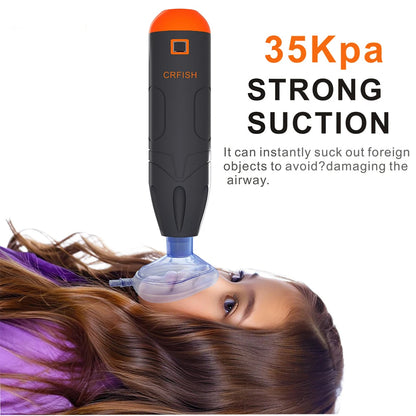 First Aid Anti Choking Rescue Device Automatic for Adults Kids Home Choking Device Emergency Sucker CPR Machine Anti-choking