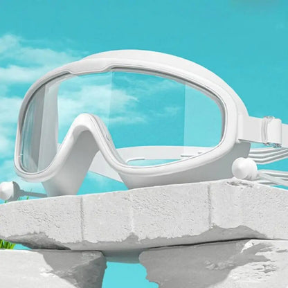Kids Swim Goggles Continuous Swimming Glasses Anti-Fog Kids Goggles No Leakage Swim Glasses for More Than 3 Years Old Teens