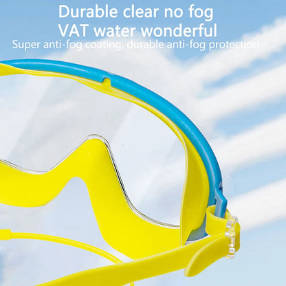 Anti-fog Waterproof Swimming Goggles Quality HD Swimming Equipment Large Frame Swimming Goggles Adult Children Swimming Goggles