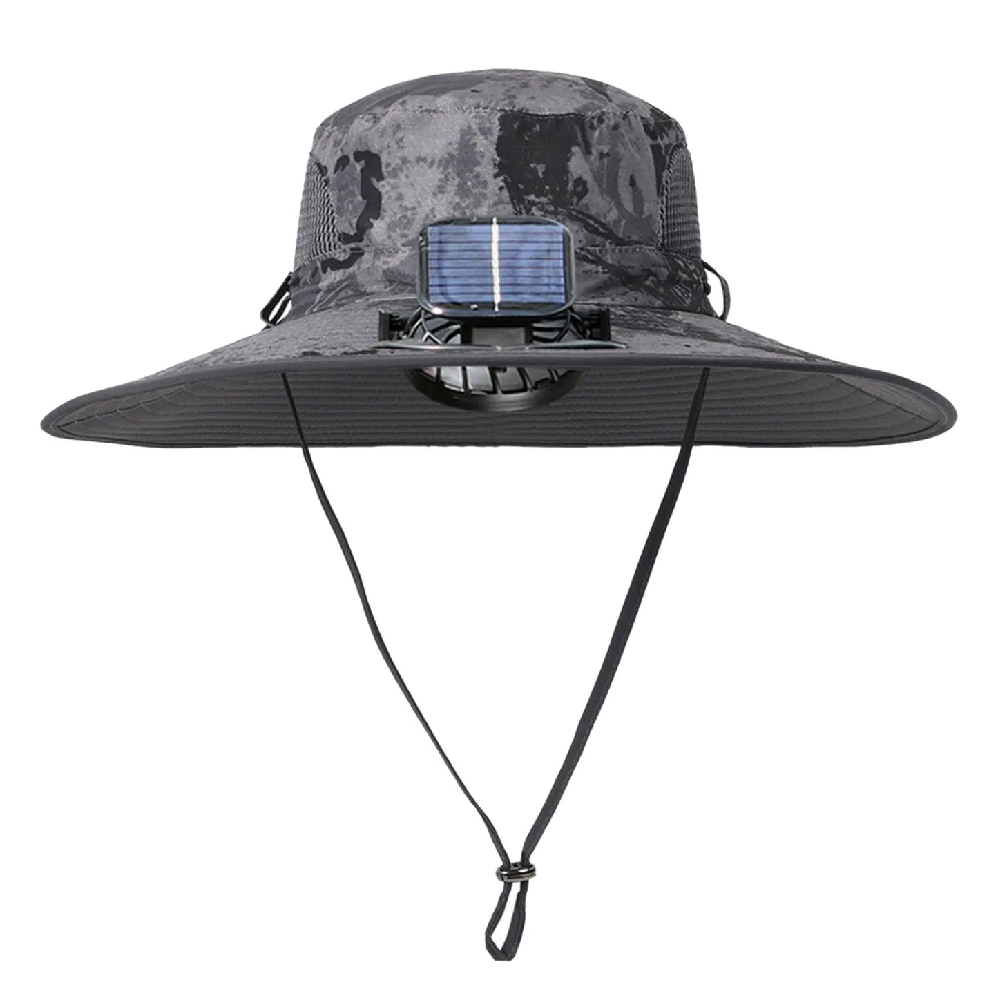 Outdoor Wide Brim Sun Hat With Solar Fan Wide Brim Solar Fan Outdoor Fishing Hat Solar Usb Charging Solar Powered Fan Hat Sport