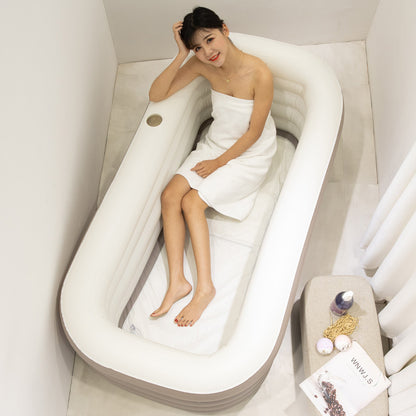 Inflatable Folding Bathtub for Adults – Relaxing, Spacious, and Easy to Store