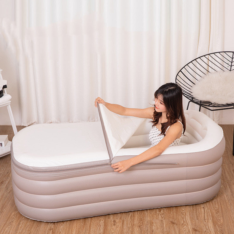 Inflatable Folding Bathtub for Adults – Relaxing, Spacious, and Easy to Store